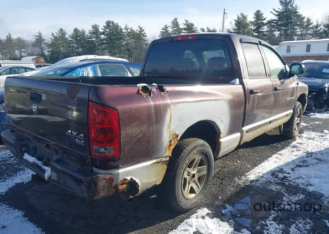 2005 Dodge Ram 1500 Slt/Laramie из США, поврежденный, VIN 1D7HU18D75S196847